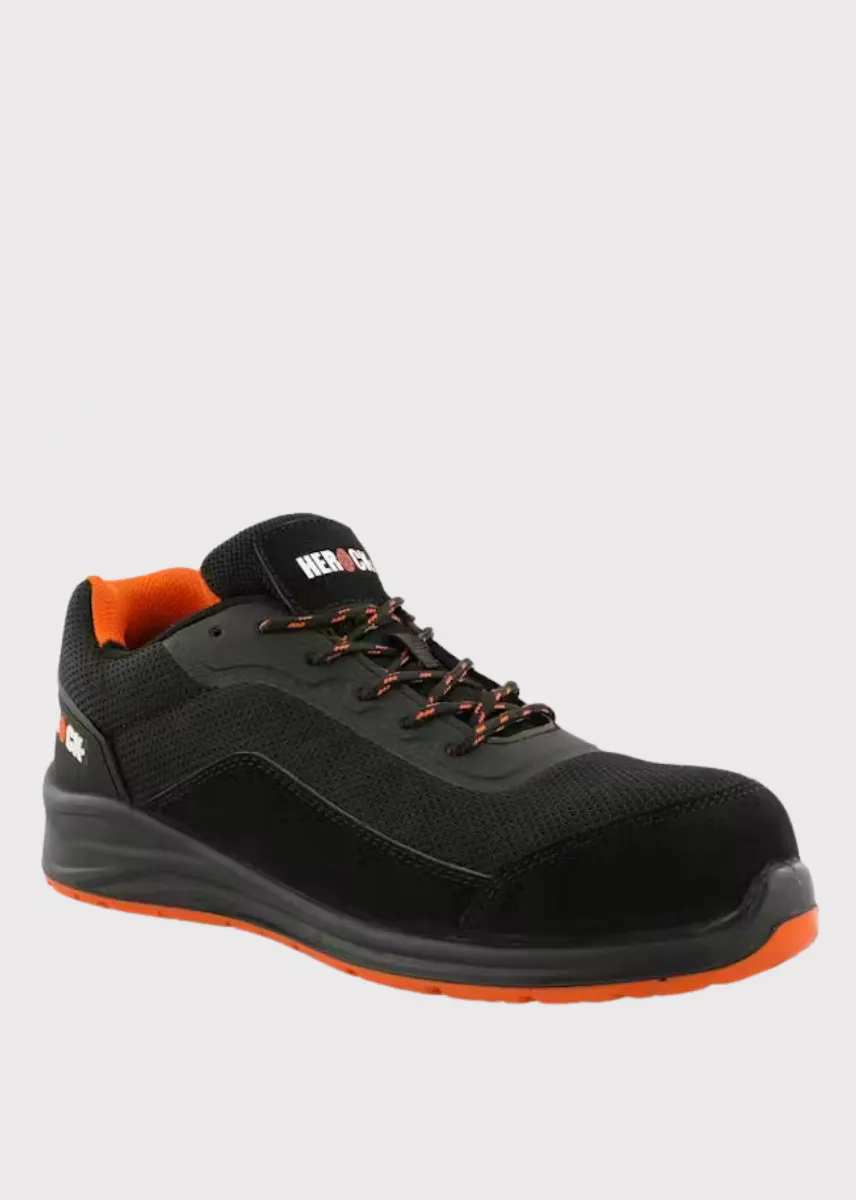 Schwarz/orange