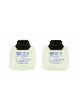 3M Secure Click Stofffilter D3125, P2 R