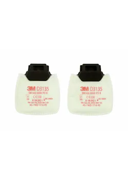 3M Secure Click Stoffilter D3135, P3 R