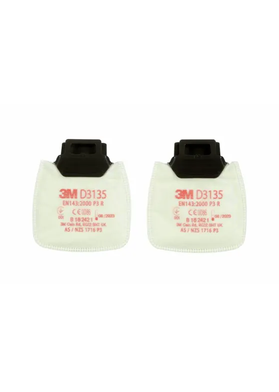 3M Secure Click Staubfilter D3135, P3 R
