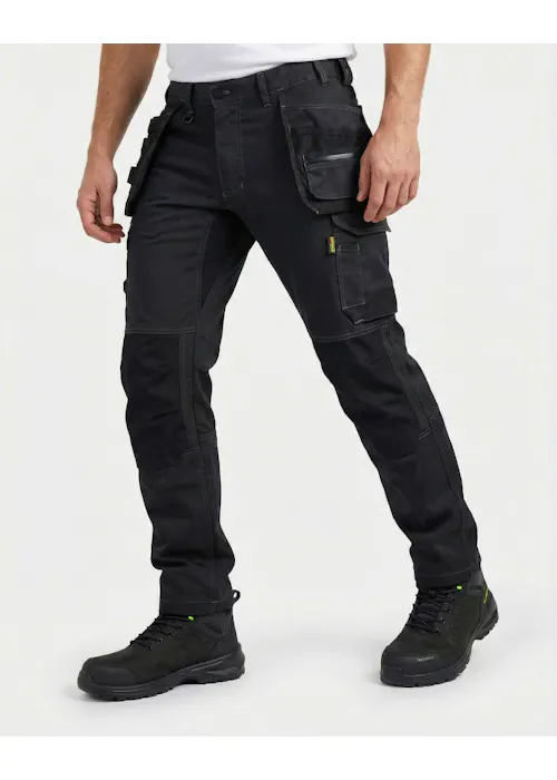 Blaklader 1750 Denim-Stretch-Werkhose mit Werkzeug-Nähtaschen