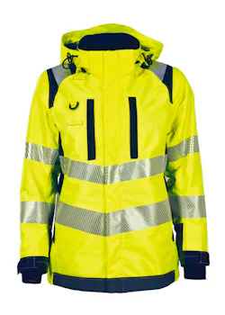 Tranemo Hi-Vis Dames Shell Jack Shell FR