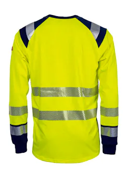 Tranemo Cantex 5082 89 T-Shirt Hi-Vis LM Vlamwerend Antistatisch miniatuur
