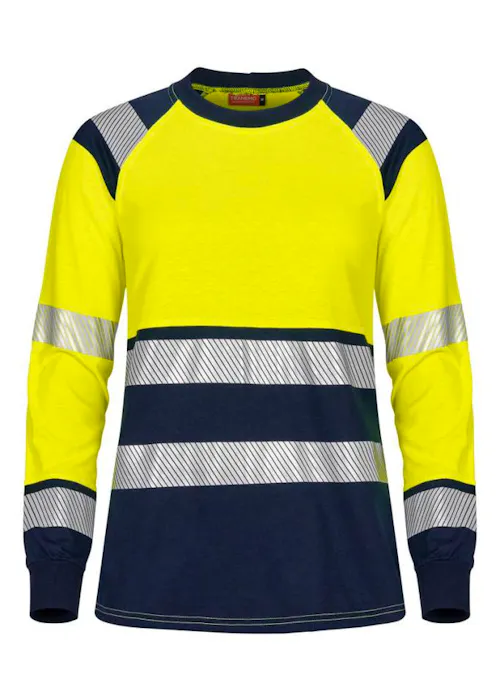 Tranemo Cantex 508989 T-Shirt Hi-Vis LM Antistatisch Vlamwerend Dames