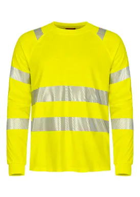 Tranemo Cantex 508789 T-Shirt Hi-Vis Lange Mouwen Vlamwerend Antistatisch