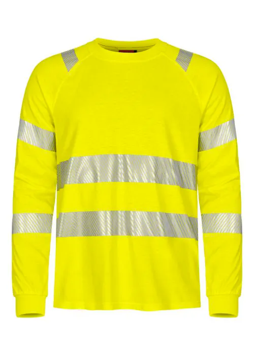 Tranemo Cantex 508789 T-Shirt Hi-Vis Lange Mouwen Vlamwerend Antistatisch