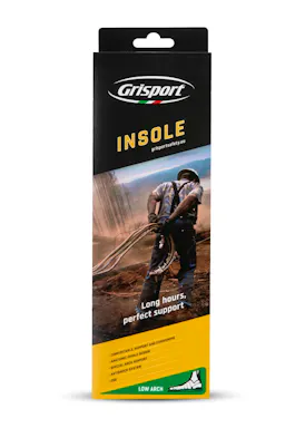 Grisport Einlegesohlen, niedrig, schwarz, 43