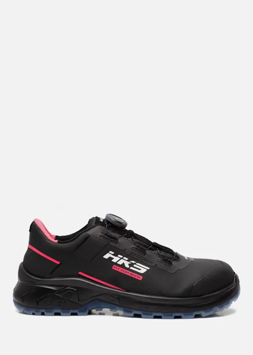 HKS Airguard BOA Roze/Zwart S3L Werkschoen