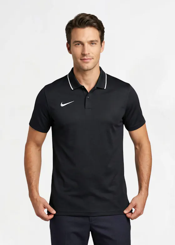 Nike Dri-FIT Park Heren Korte Mouwen 1/4 Polo HM7136