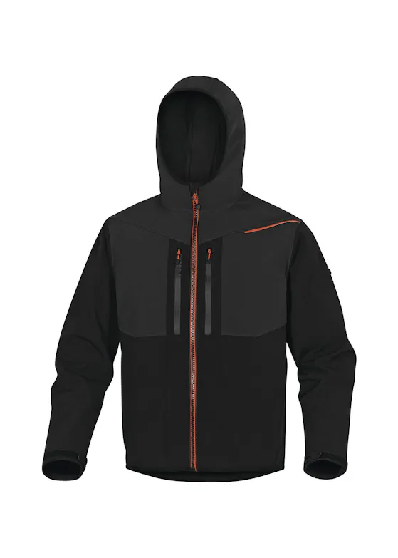 Delta Plus Jack Van "Softshell" Polyester / Elasthaan Met 3 Gelamineerde Lagen