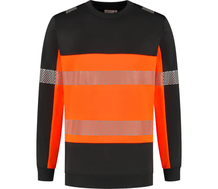 Schwarz/orange