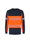 Marineblauw/Fluo Oranje