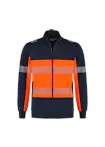 Marineblauw/Fluo Oranje