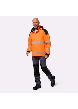 G-Heat Photon Beheizte Hi-Vis-Arbeitsjacke HV30