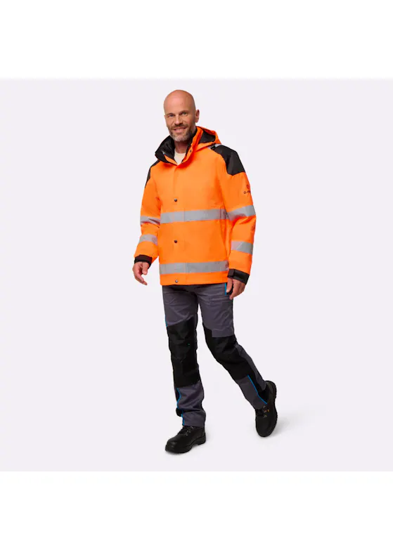 G-Heat Photon Beheizte Hi-Vis-Arbeitsjacke HV30