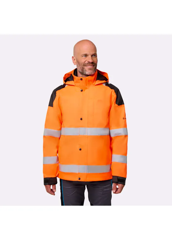G-Heat Photon Beheizte Hi-Vis-Arbeitsjacke HV30