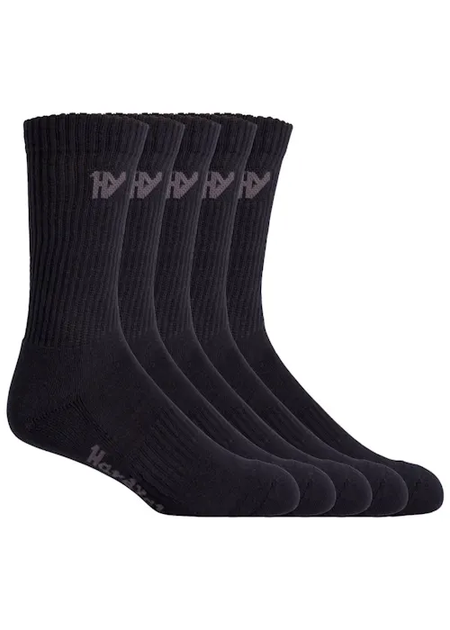 Hard Yakka HY Crew Sock 5 Pack