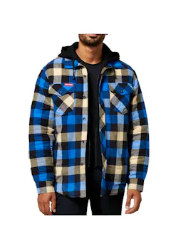 Hard Yakka Quilted Shacket G06690 miniatuur