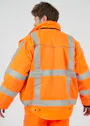 Hydrowear Aberdeen hoge zichtbaarheids werkjas oranje miniatuur
