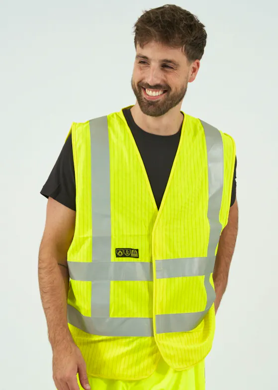 Hydrowear Mably 067280 Vest FR AST Vlamvertragend Reflecterend RWS