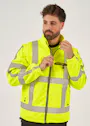 Hydrowear Franeker hoge zichtbaarheids fleece vest miniatuur