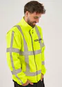 Hydrowear Franeker hoge zichtbaarheids fleece vest miniatuur