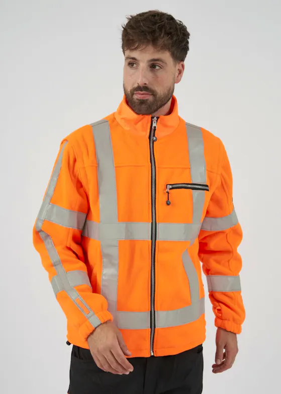 Hydrowear Franeker hoge zichtbaarheids fleece vest