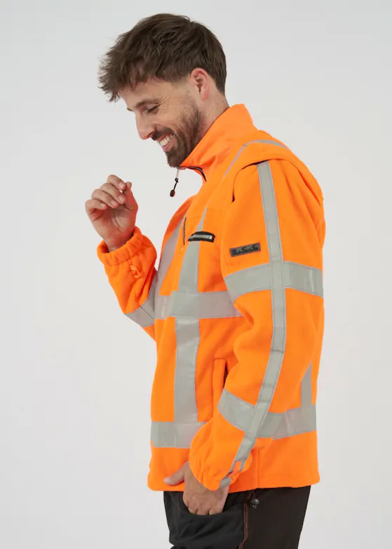 Hydrowear Franeker hoge zichtbaarheids fleece vest