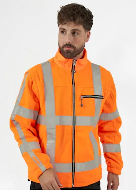 Hydrowear Franeker hoge zichtbaarheids fleece vest