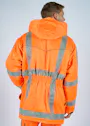 Hydrowear Lokeren hoge zichtbaarheidsjas oranje miniatuur