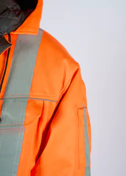 Hydrowear Lokeren High-Visibility-Jacke Orange Vorschaubild