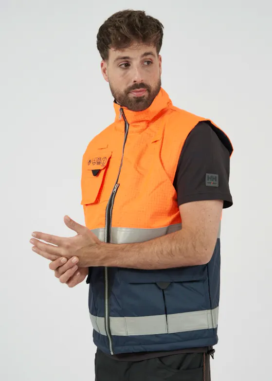 Hydrowear Metz Giletz Orange / Marine
