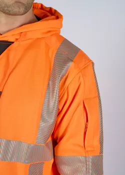 Hydrowear Tenerife 040490 Sweater Hooded Reflecterend RWS miniatuur