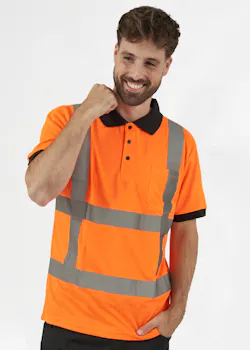 Hydrowear Tilburg Coolmax 04040 Poloshirt High Vis RWS