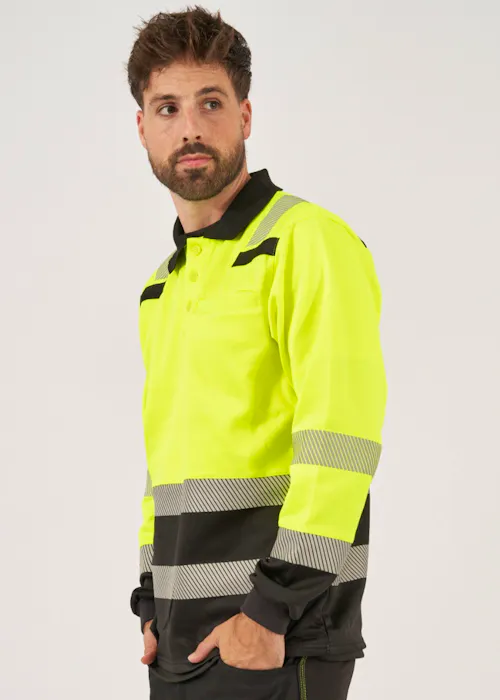 Hydrowear Tokio 040470 Polo-sweat-shirt poche poitrine col tricot coupe standard