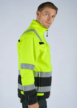 Hydrowear Torgau Fleecejack Geel/Zwart miniatuur