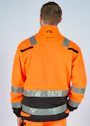 Hydrowear Torgau Fleecejack Oranje/Zwart miniatuur