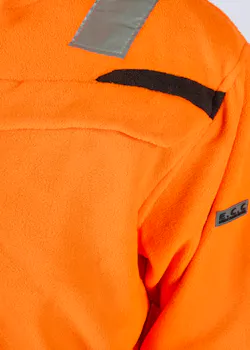 Hydrowear Torgau Fleecejack Oranje/Zwart miniatuur