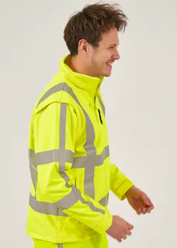 Hydrowear Toulon hoge zichtbaarheidsjas miniatuur