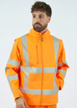 Hydrowear Toulon hoge zichtbaarheidsjas miniatuur