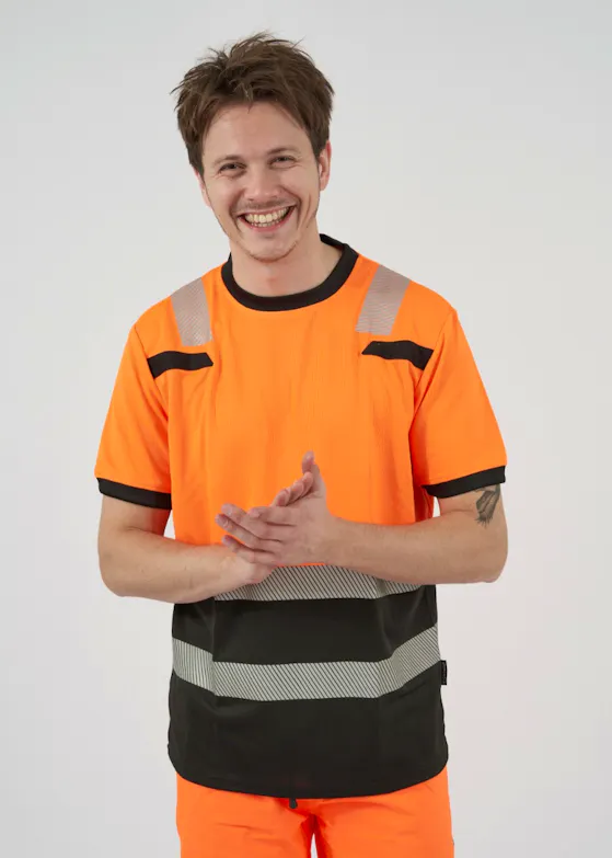 Hydrowear Tulsa 040465OB T-shirt Hi-Vis Reflecterend