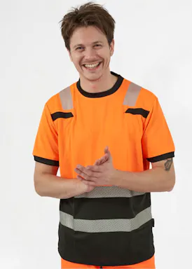 Hydrowear Tulsa 040465OB T-shirt Hi-Vis Reflecterend