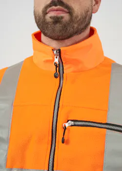 Hydrowear Turijn hoge zichtbaarheids Fleece vest miniatuur