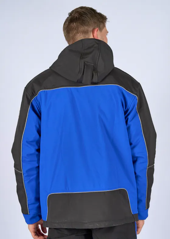 Hydrowear Vaals Winter Softshell Jassen Korenblauw/Zwart