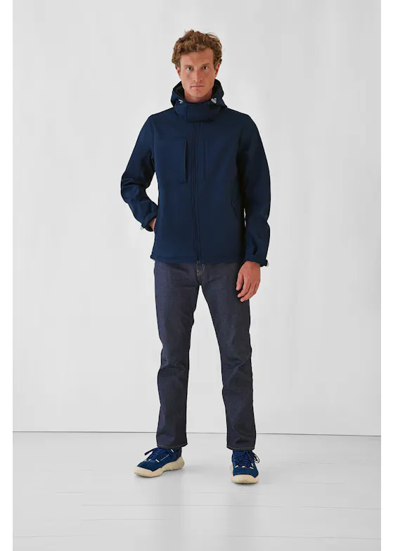 B&C Men´s Hooded Softshell