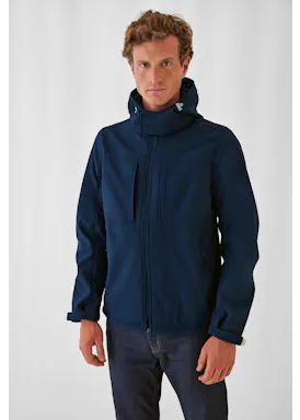 B&C Men's Hooded Softshell
