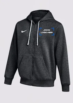 Nike Park Heren Fleece Voetbalhoodie Met Rits IB1228 miniatuur