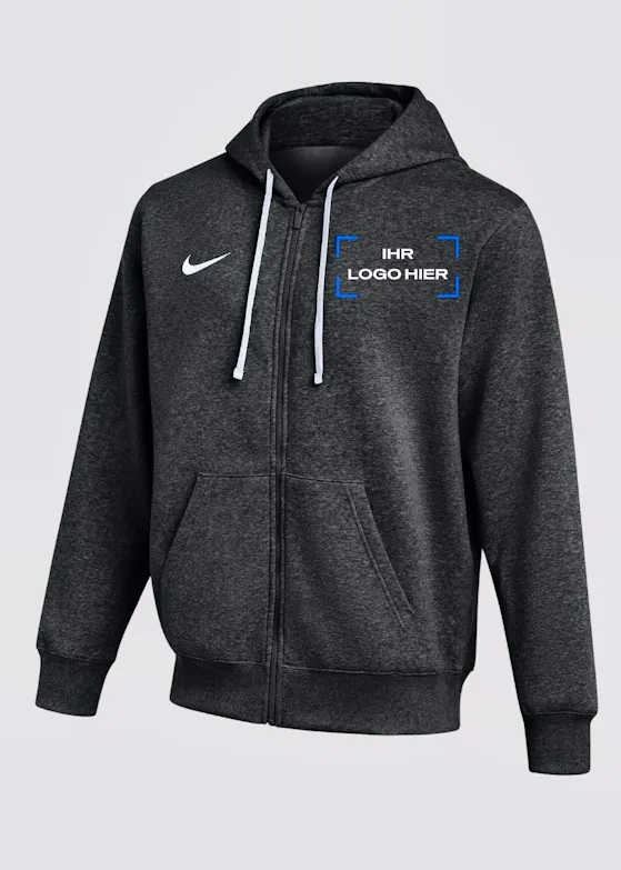 Nike Park Herren-Fleece-Fußballhoodie mit Reißverschluss IB1228