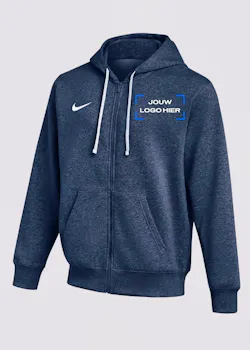 Nike Park Heren Fleece Voetbalhoodie Met Rits IB1228 miniatuur
