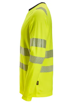 Snickers 2431 T-shirt met Lange Mouwen High-Vis Klasse 2/3 Reflecterend miniatuur